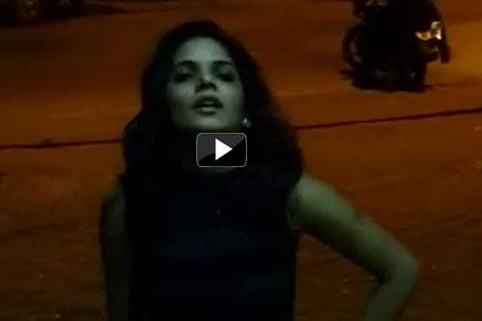 Watch Video: Woman creates scene outside Mumbai police station