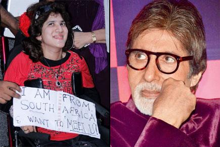 Here's why Big B has apologised to a South African fan