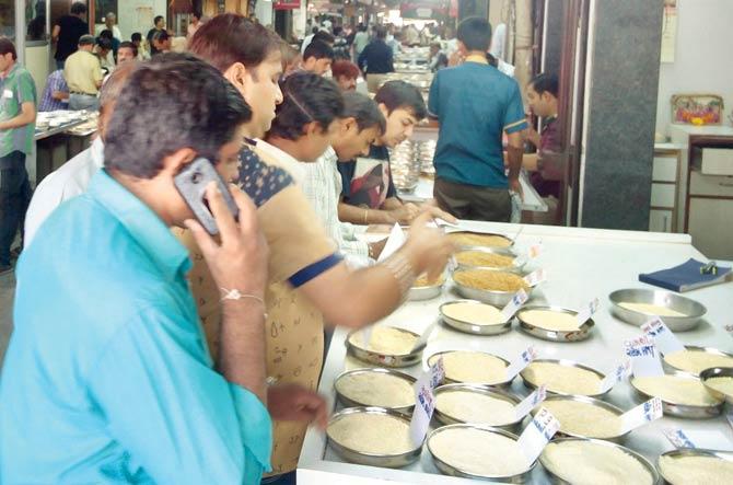 The Assocham report has warned that unless swift action is taken, rice prices will rise considerably by 2016. However, traders and officials at APMC grains market (pictured above) have rubbished this claim