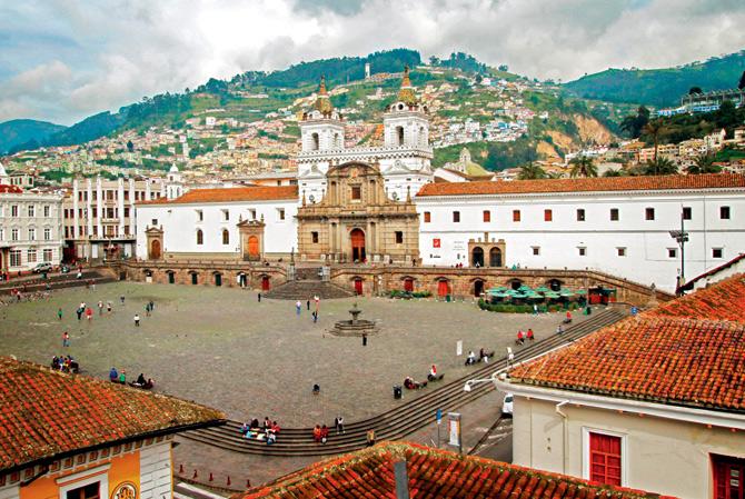 Church and Convent of San Francisco, Quito, Ecuador