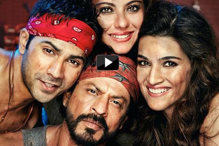 OMG! Kajol Saved Shah Rukh Khan From A Major Accident While Shooting For  The Song, Gerua From Dilwale- Watch Video