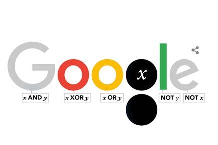 Google doodle marks George Boole's 200th birthday with logic