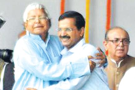 Lalu Yadav 'pulled and hugged me': Arvind Kejriwal