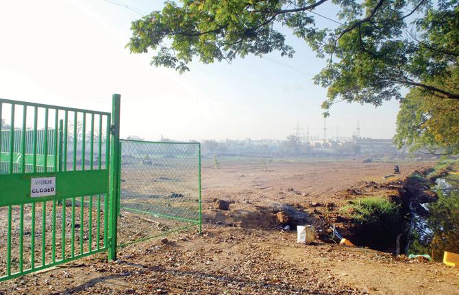 MMRC plans to use 20 hectares of land in Aarey Colony to build a car shed for Metro III. file pic