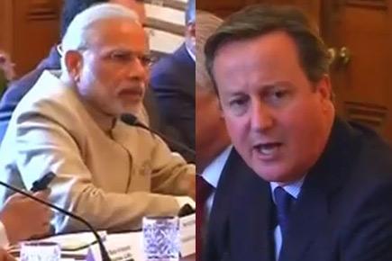 Modi, David Cameron attend CEO's forum in London