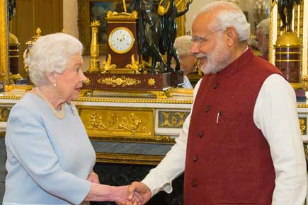 Queen Elizabeth II has Narendra Modi over for lunch at Buckingham Palace
