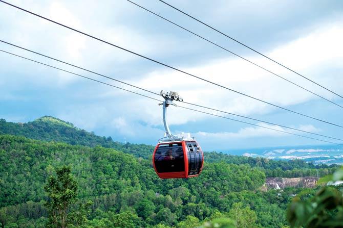 Navi Mumbai’s civic body is taking several steps to upgrade the city’s infrastructure. The latest proposal is to build a ropeway between Vashi and Koparkhairane. Pic for representation/Thinkstock