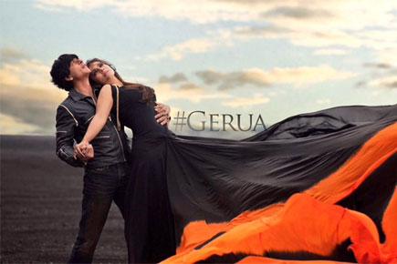 SRK, Kajol's 'Gerua' becomes instant hit