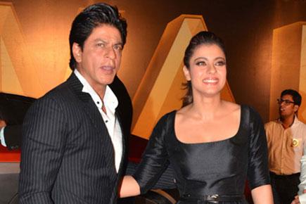 Shah Rukh Khan and Kajol at 'Dilwale' trailer launch