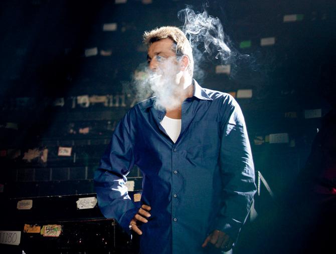 Sanjay Dutt during a smoke break on the sets of Munna Bhai MBBS “The light was great, so I had to take a shot, even though most stars don’t like themselves being photographed smoking. I got scolded by his assistant. The best thing to do in such situations is say, sorry, and move ahead.”