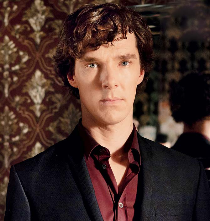Benedict Cumberbatch as Sherlock Holmes in a TV adaptation of the classic. Pic courtesy/Hartswood films