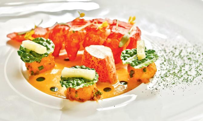 Spiced Butter Poached Lobster