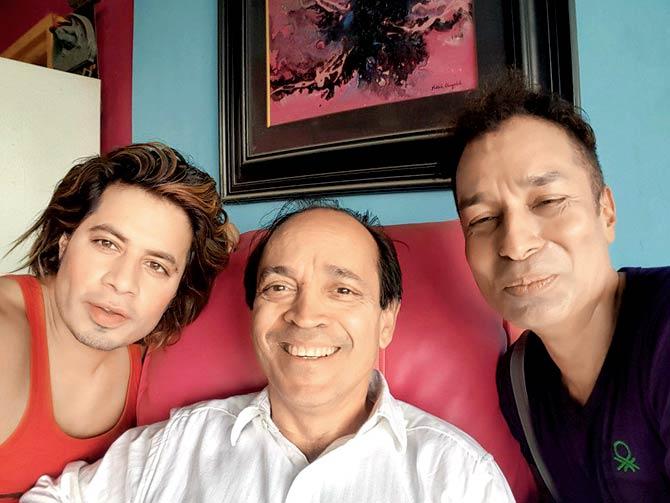 Sujan Mehta, Vikram Seth and Nikhil Chaganlal