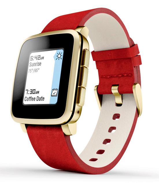 Pebble Time Steel smartwatch