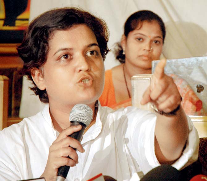 Varsha Kale, leader of Womanist Party of India