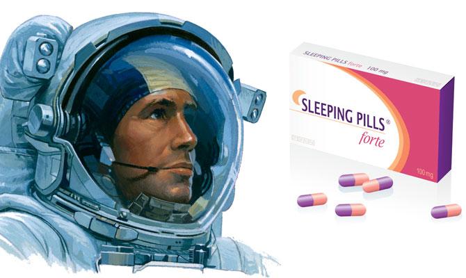 Astronaut, sleeping pills
