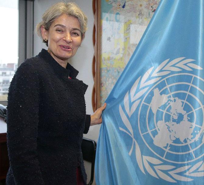 UNESCO Director-Generall Irina Bokova. Pic/AFP