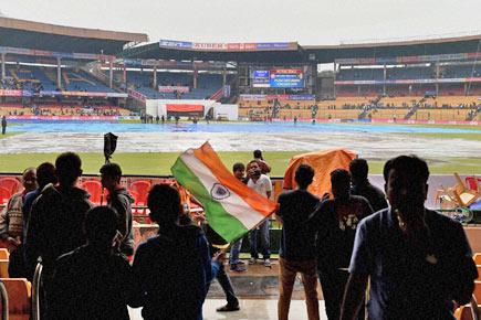 Bengaluru Test: Play on Day 3 officially called off due to rain