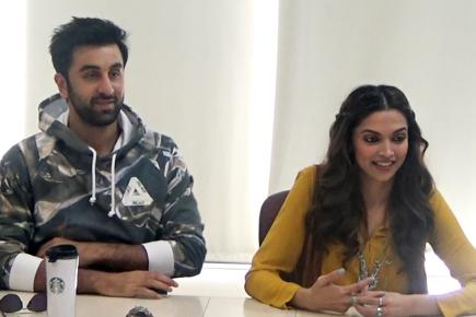 Watch video! Ranbir, Deepika in mid-day office; talk about 'Tamasha'
