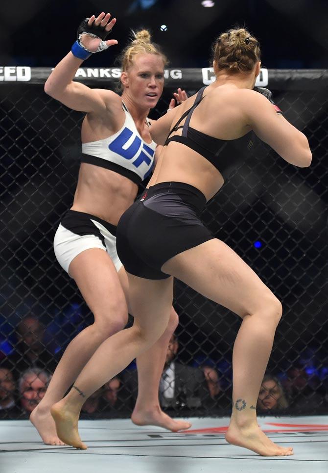 Holm vs Rousey