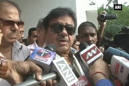 Don't politicise my meeting with 'old friend' Nitish: Shatrughan Sinha