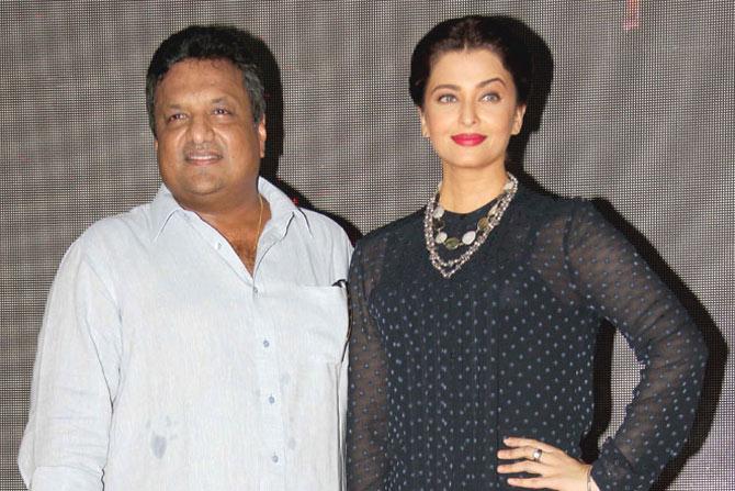 Sanjay Gupta and Aishwarya Rai Bachchan