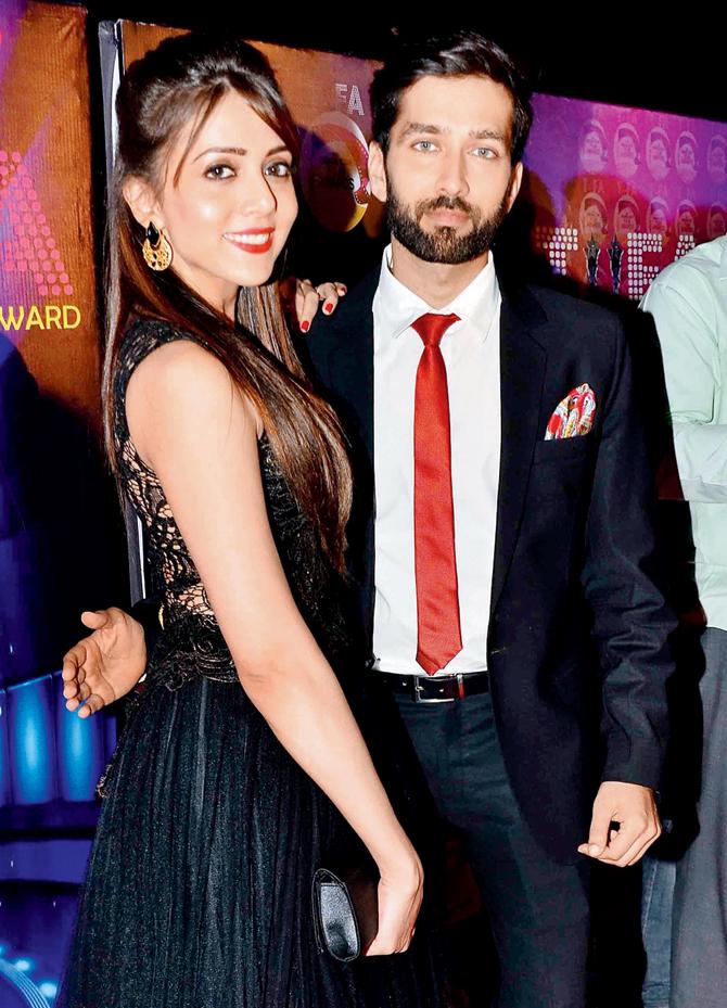 Jankee Parekh and Nakuul Mehta