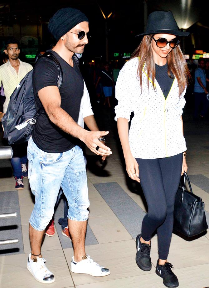 Ranveer Singh and Deepika Padukone