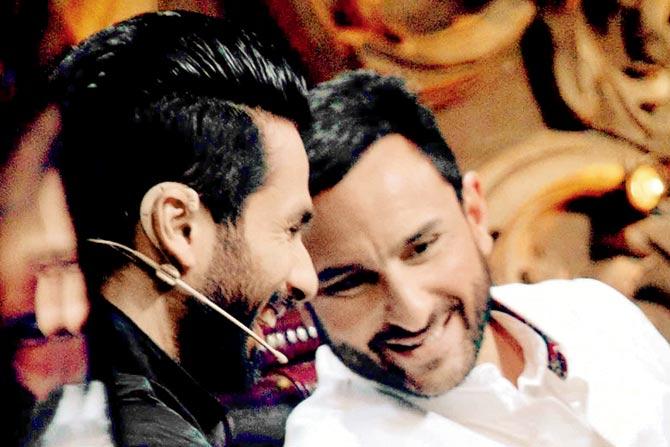 Shahid Kapoor and Saif Ali Khan