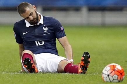 Injured Karim Benzema out of Denmark friendly