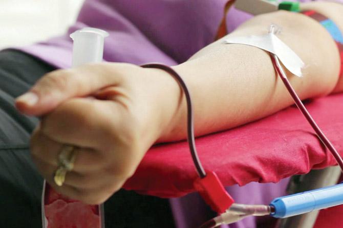 The BMC-run  MT Agarwal hospital has not held a blood donation camp in nearly two years.  File pic for representation