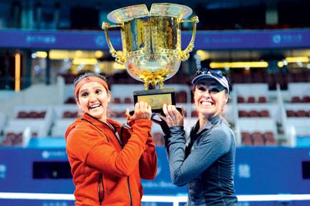 China Open: Sania Mirza-Martina Hingis win fourth consecutive doubles title