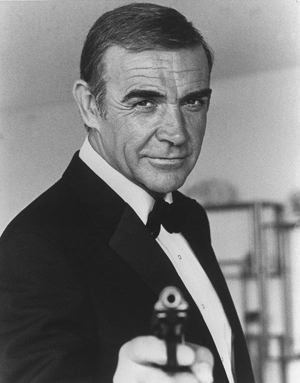 Sean Connery as James Bond. Pic/AFP