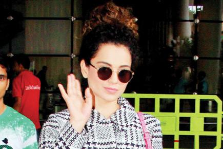 Spotted: Kangana Ranaut at Mumbai airport