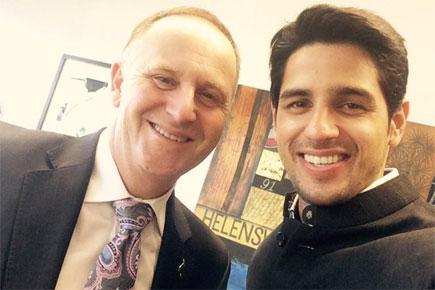 Sidharth Malhotra's rendezvous with New Zealand PM