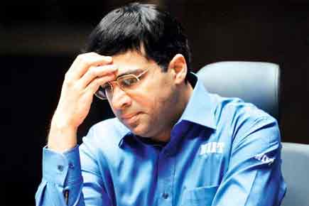Viswanathan Anand tied second after draw with Liren Ding