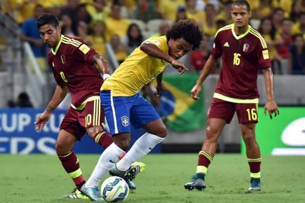2018 World Cup qualifiers: Willian fires Brazil to victory over Venezuela