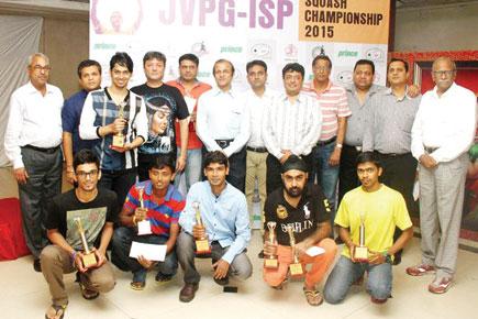 Kadam, Agarwal win JVPG squash
