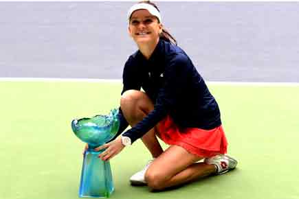 Agnieszka Radwanska wins Tianjin Open