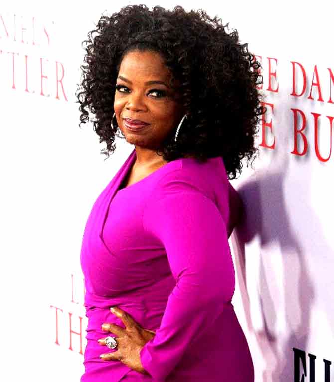 Oprah Winfrey. Pic/AFP