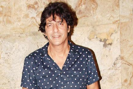 Spotted: Chunky Pandey at a suburban theatre