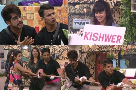 Bigg Boss 9 Day 11: Aman and Kishwer 'fight' for captaincy task