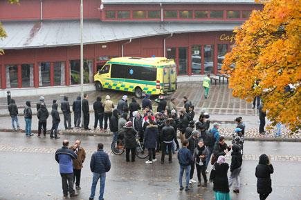 Man shot after 'sword attack' in Sweden school 