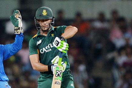 4th ODI: Faf du Plessis fined for showing dissent