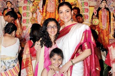 Spotted: Sushmita Sen with daughters Renee and Alisah