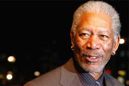 Hollywood star Morgan Freeman visits Cairo