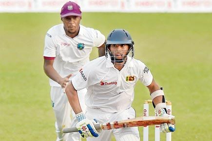 West Indies struggle to save second Test against Lanka