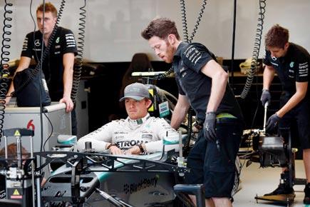 Nico Rosberg tops times in first practice session