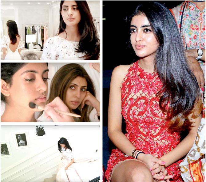 Amitabh Bachchan’s 17-year-old granddaughter, Navya Naveli Nanda is going to be ‘presented’ at Paris’s Le Bal in November. In an interview with AFPTV, shot in Paris where she is currently staying with her mother Shweta Bachchan, Navya says she has been taking dance lessons and practicing walking in heels “cause that’s not a usual thing” for her. Make-up sessions are a mandatory stage for the preparation for Le Bal, at which 25 young girls are presented each year. Each girl gets one top designer to provide the dress. For Navya, it’s Christian Dior 