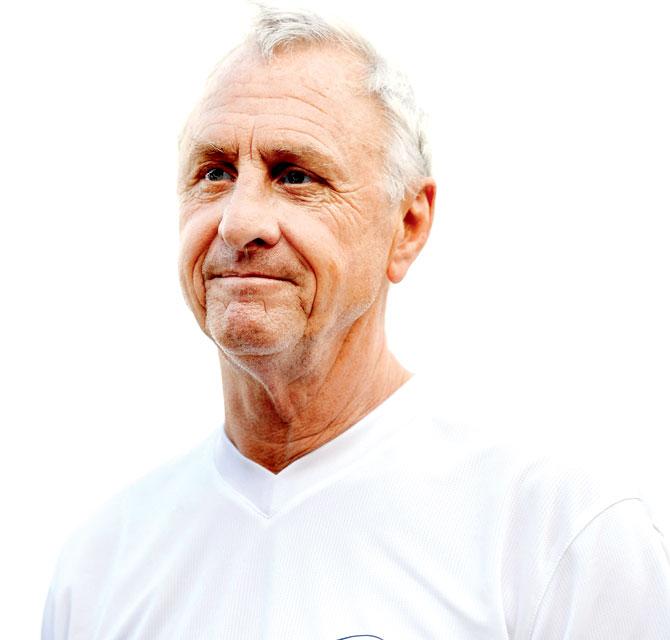 Johan Cruyff. Pic/Getty Images